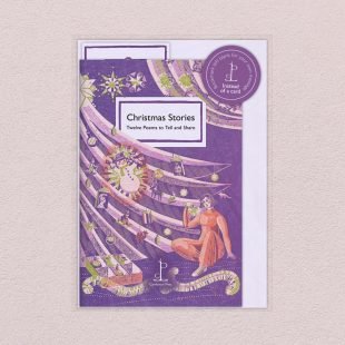 View ‘Christmas Stories: Twelve Poems to Tell and Share’ pack shot Pack image of the Christmas Stories: Twelve Poems to Tell and Share poetry pamphlet on a decorative background
