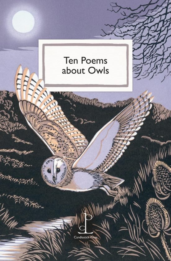Front cover of the Ten Poems about Owls poetry pamphlet