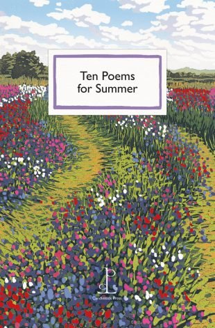 Front cover of the Ten Poems for Summer poetry pamphlet
