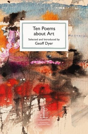 Front cover of the poetry pamphlet Ten Poems about Art