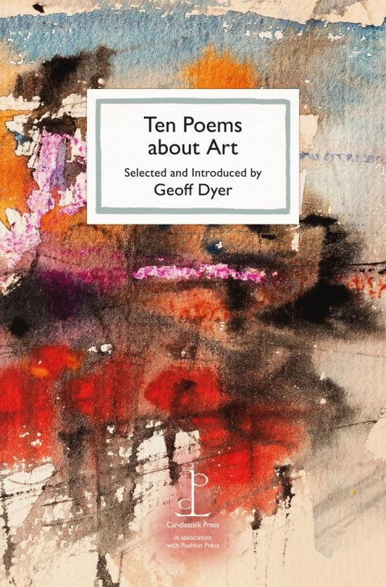 Front cover of the Ten Poems about Art poetry pamphlet